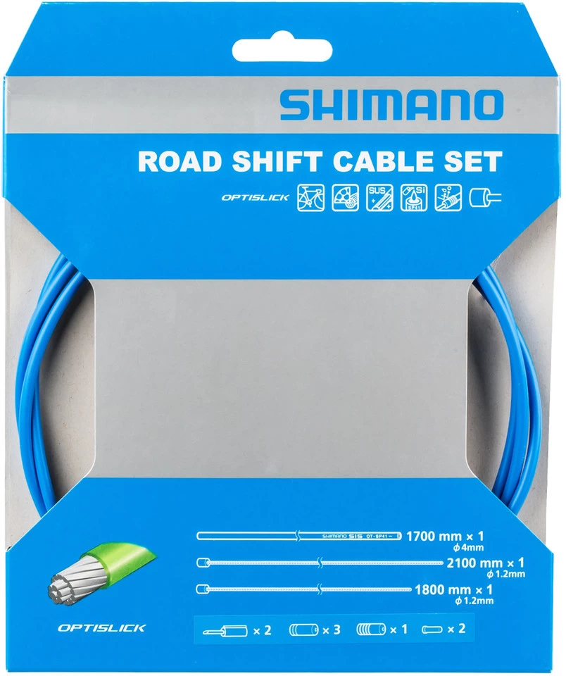 Shimano OT-SP41 Optislick Road Shifter Cable Set 3 Shimano OT-SP41 Optislick Road Shifter Cable Set