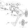 SRAM Rival 1 Rear Derailleur Spare Parts