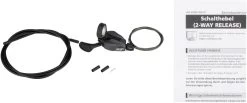Shimano XT SL-M8100 Mono 2x Shifter W/ Clamp -Bike Sale Shop 278389