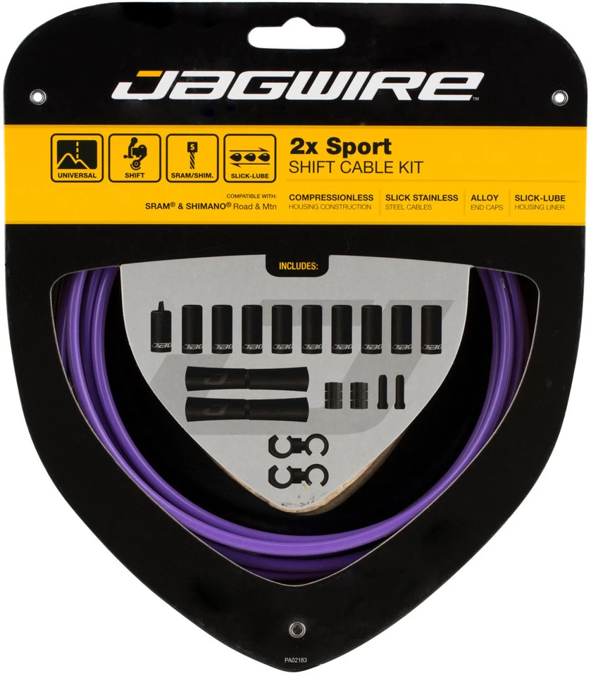 JAGWIRE 2X Sport Shifter Cable Set 5 JAGWIRE 2X Sport Shifter Cable Set - Image 3