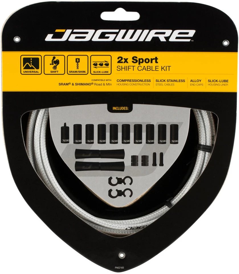 JAGWIRE 2X Sport Shifter Cable Set 7 JAGWIRE 2X Sport Shifter Cable Set - Image 5