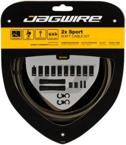 JAGWIRE 2X Sport Shifter Cable Set 24 JAGWIRE 2X Sport Shifter Cable Set -Bike Sale Shop 319255