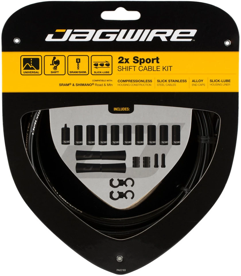 JAGWIRE 2X Sport Shifter Cable Set 13 JAGWIRE 2X Sport Shifter Cable Set - Image 11