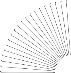 Sapim D-Light J-Bend Spokes + Nipples - 20-Pack -Bike Sale Shop 357575