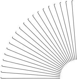 Sapim Race J-Bend Spokes + Nipples - 20-Pack