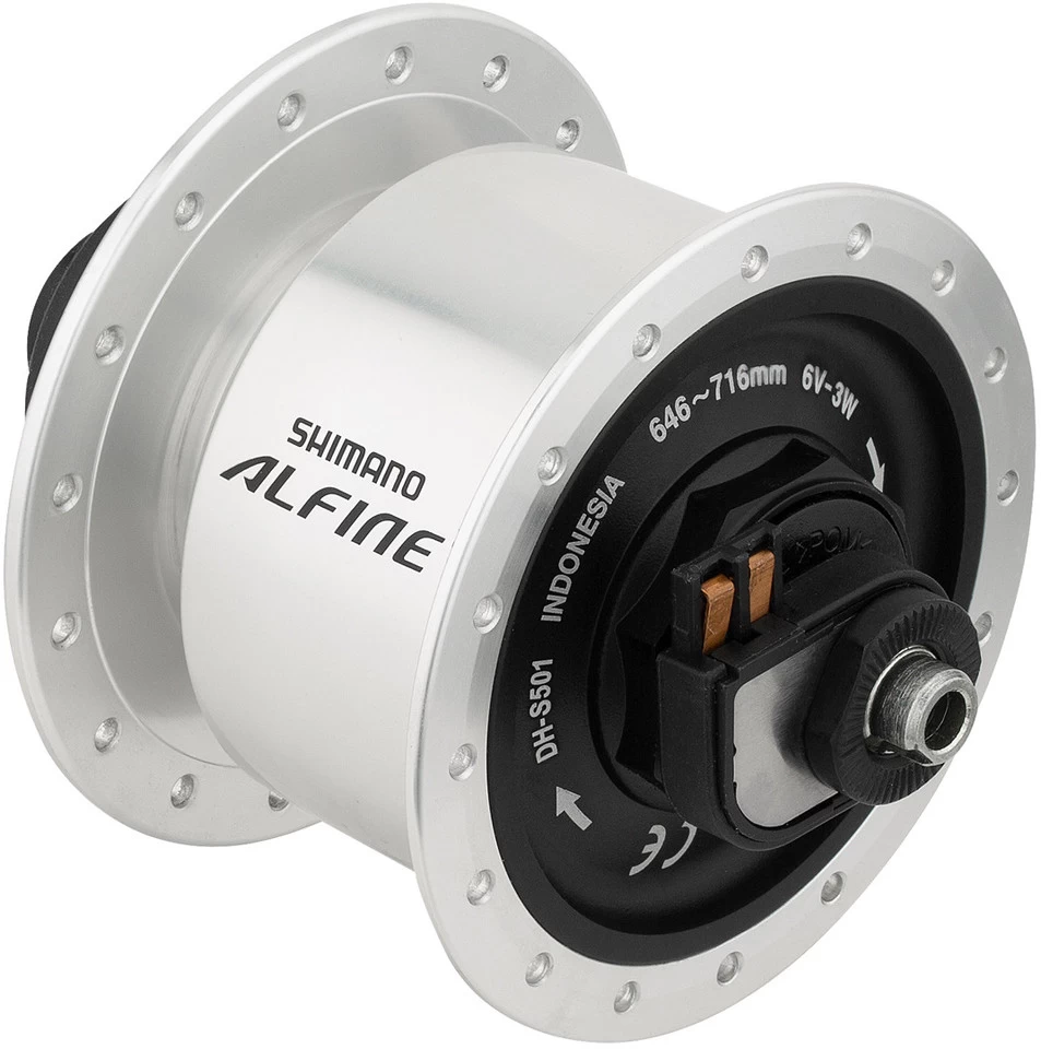 Shimano Alfine DH-S501 Center Lock Disc Dynamo Hub 9 Shimano Alfine DH-S501 Center Lock Disc Dynamo Hub - Image 7