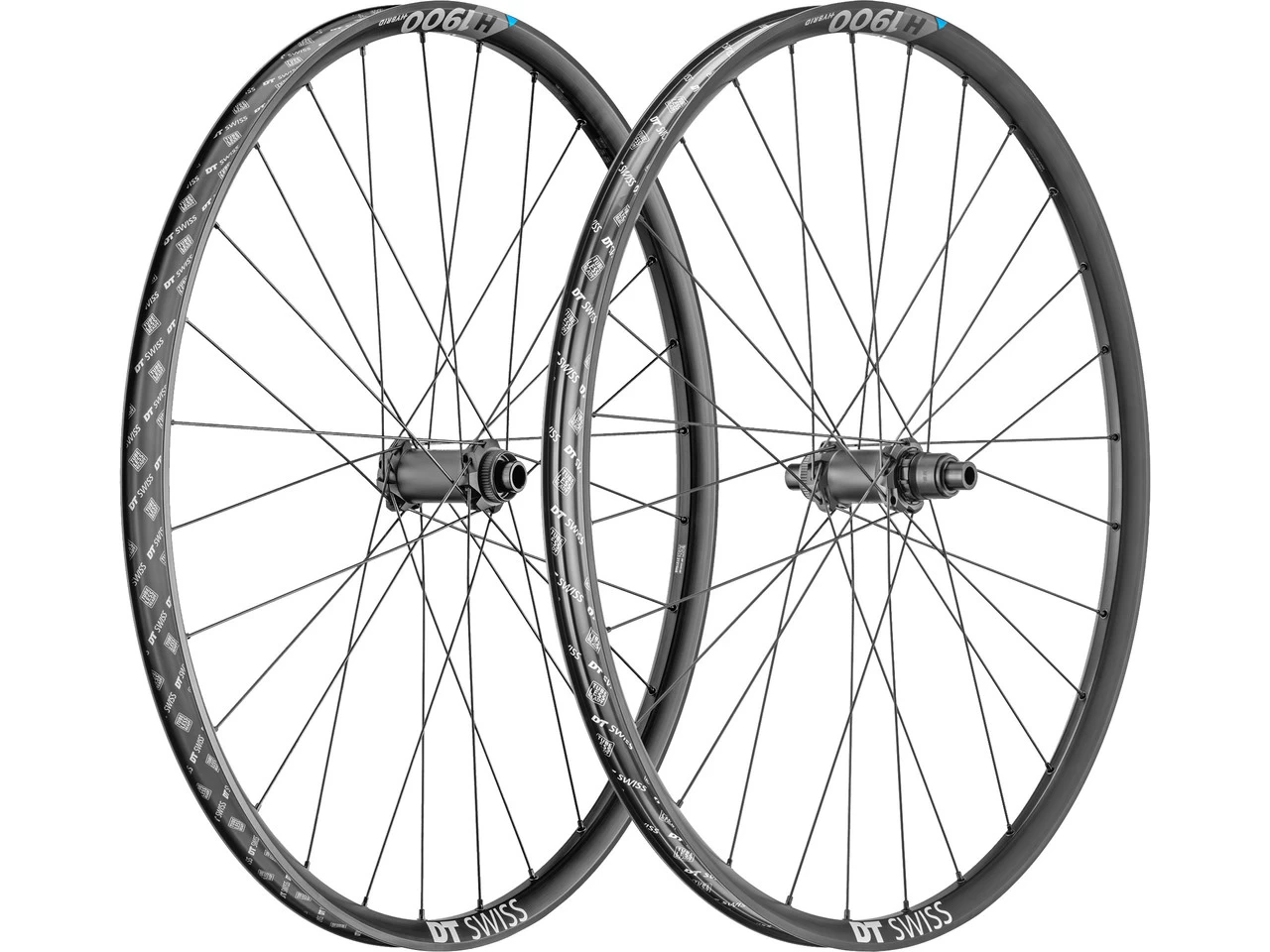 Dt-swiss H 1900 SPLINE 27.5" 30 Boost Center Lock Disc Hybrid Wheelset 3 Dt-swiss H 1900 SPLINE 27.5" 30 Boost Center Lock Disc Hybrid Wheelset
