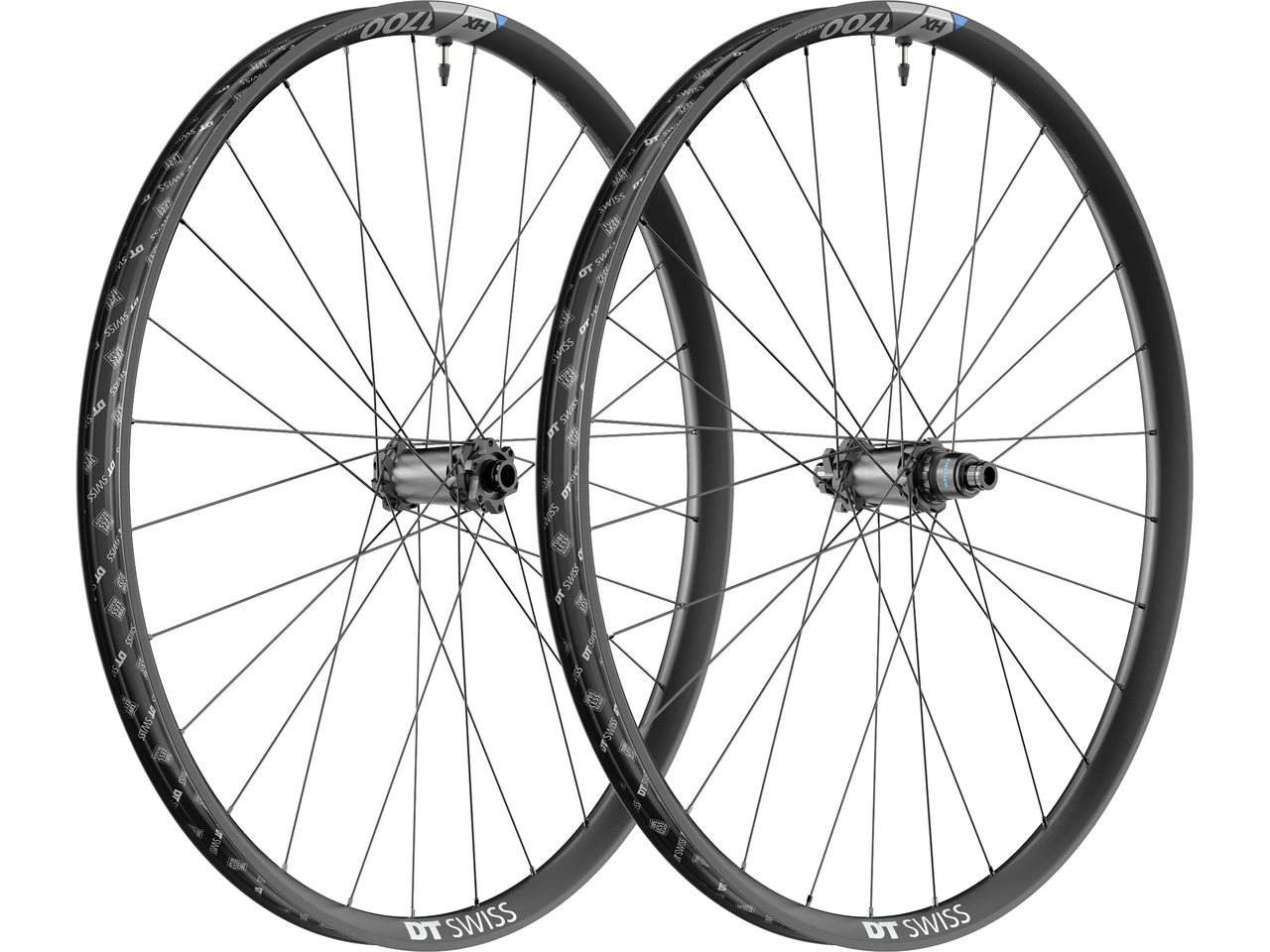 Dt-swiss HX 1700 SPLINE 27.5" 35 6-Bolt Boost Disc Hybrid Wheelset 3 Dt-swiss HX 1700 SPLINE 27.5" 35 6-Bolt Boost Disc Hybrid Wheelset