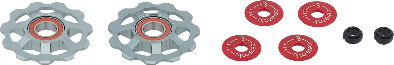 BBB AluBoys BDP-22 Derailleur Pulleys 4 BBB AluBoys BDP-22 Derailleur Pulleys - Image 2
