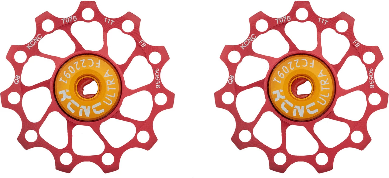 Kcnc Jockey Wheel Ultra Light Derailleur Pulleys - 1 Pair 4 Kcnc Jockey Wheel Ultra Light Derailleur Pulleys - 1 Pair - Image 2