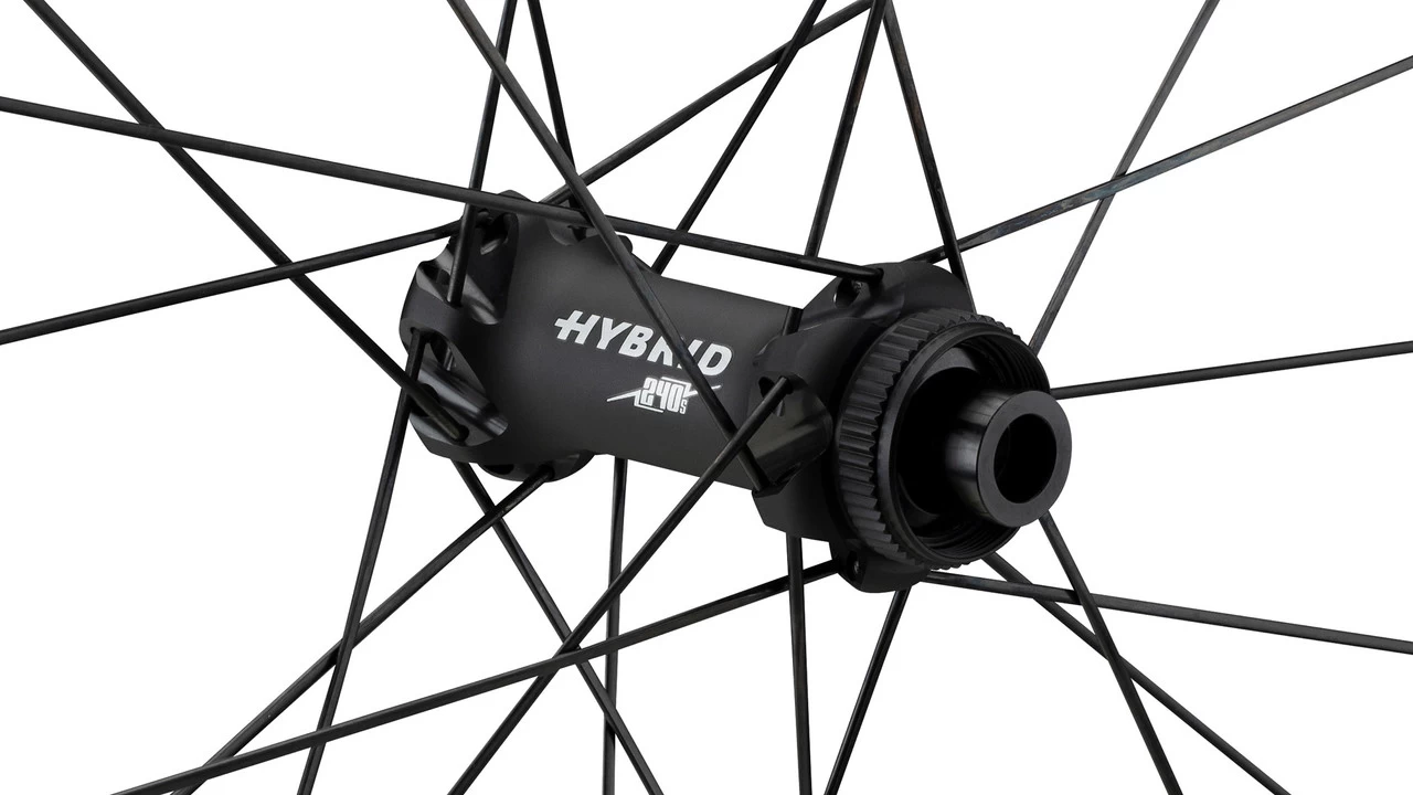 Dt-swiss HEC 1400 SPLINE 47 Carbon Boost Disc CL Hybrid 28" Wheelset 5 Dt-swiss HEC 1400 SPLINE 47 Carbon Boost Disc CL Hybrid 28" Wheelset - Image 3