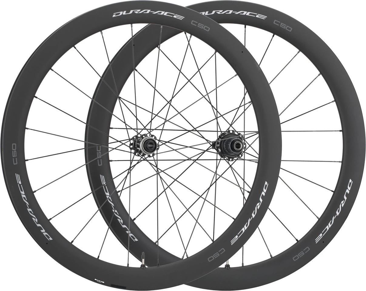 Shimano WH-R9270-C50-TL Dura-Ace Center Lock Disc Carbon Wheelset + Bag 3 Shimano WH-R9270-C50-TL Dura-Ace Center Lock Disc Carbon Wheelset + Bag