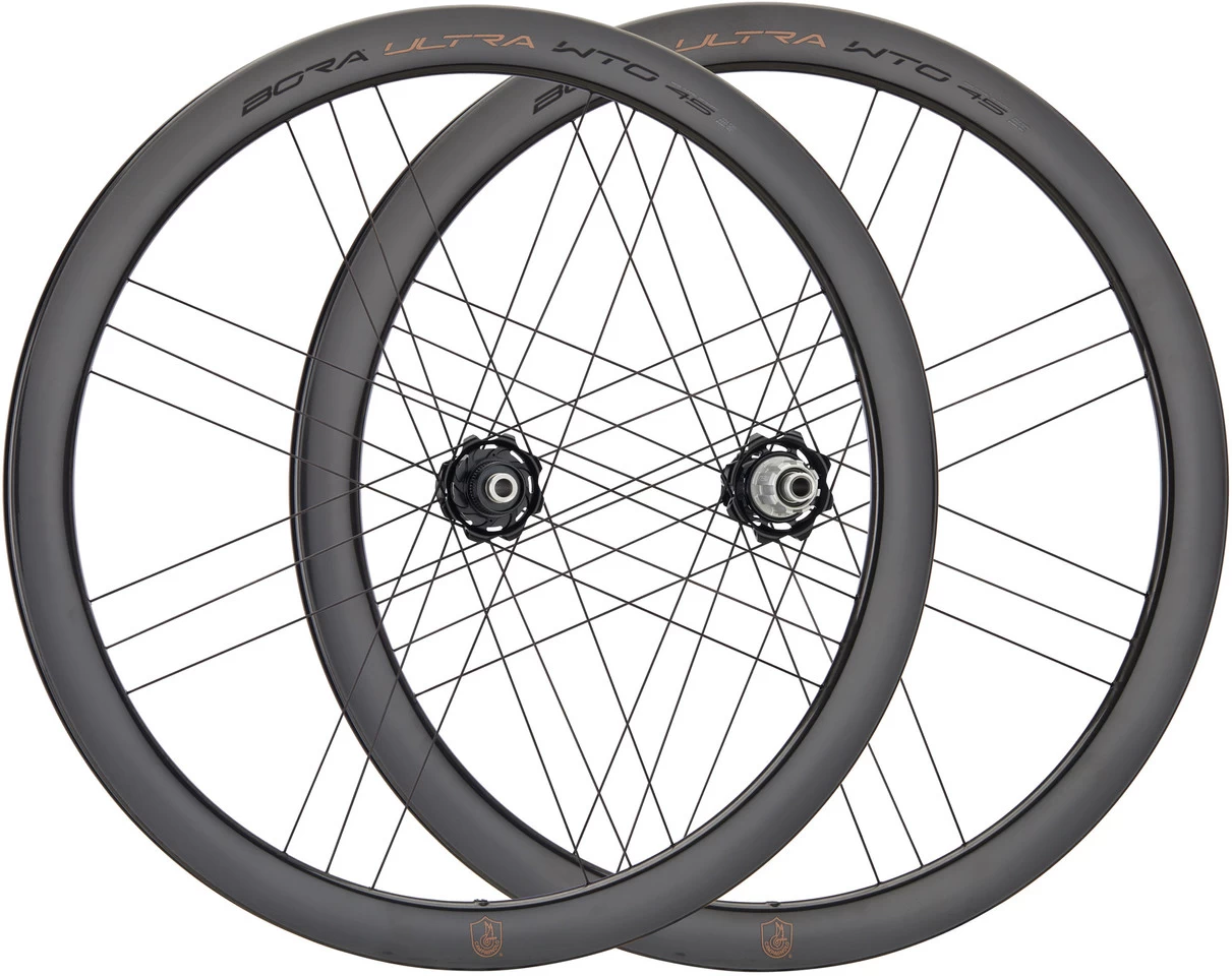 Campagnolo® Bora Ultra WTO 45 Carbon Center Lock Disc 28" Wheelset 3 Campagnolo® Bora Ultra WTO 45 Carbon Center Lock Disc 28" Wheelset