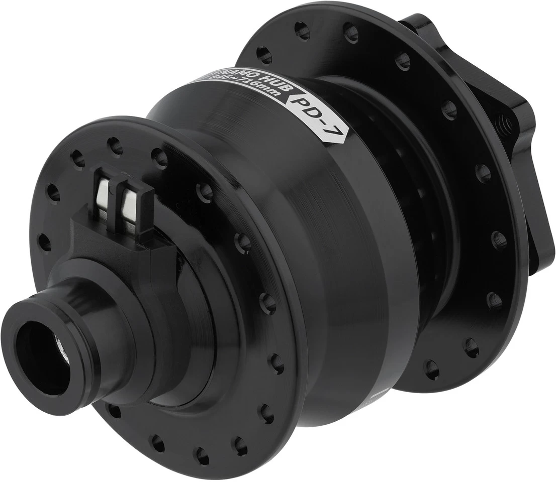 PD-7 QR12 Disc 6-bolt Dynamo Hub 10 PD-7 QR12 Disc 6-bolt Dynamo Hub - Image 8