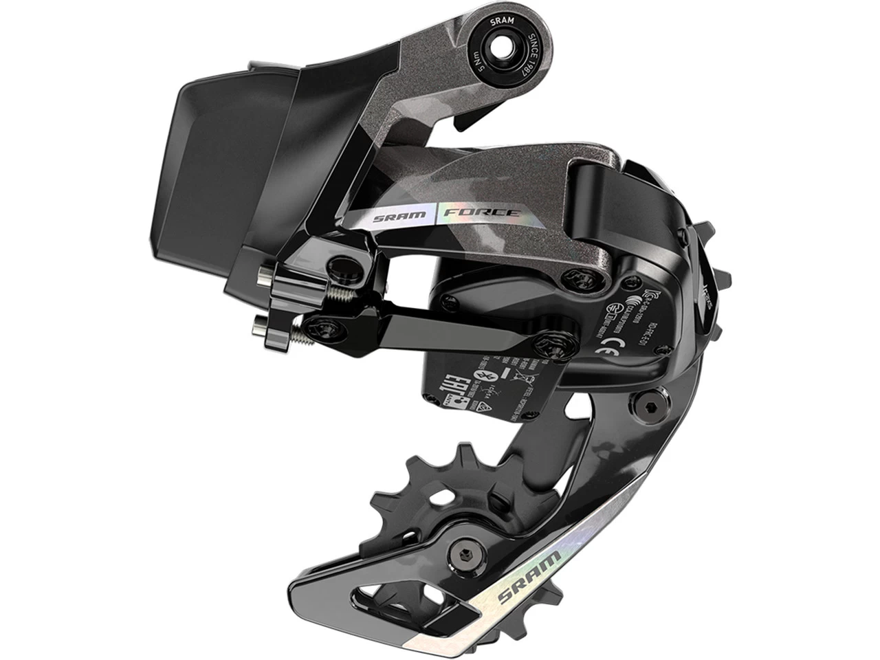 SRAM Force AXS 12-Speed Rear Derailleur - 2023 Model 3 SRAM Force AXS 12-Speed Rear Derailleur - 2023 Model