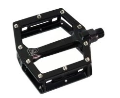 Jobsworth VP-531E Aluminium Flat Platform Pedals / Black