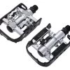 Wellgo C002 Flat/Spd Commuter Pedals -Bike Sale Shop PEWELC2FSP P1
